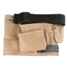 Ceinture porte-outils en cuir réglable 3 ou 6 poches