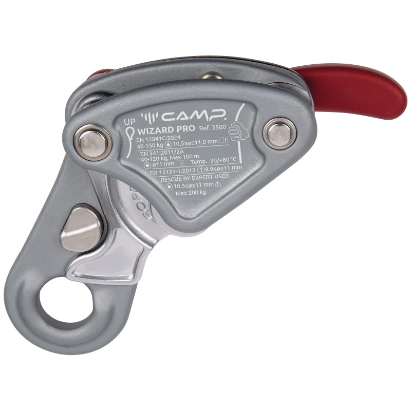Descendeur autobloquant Wizard Pro CAMP pour corde