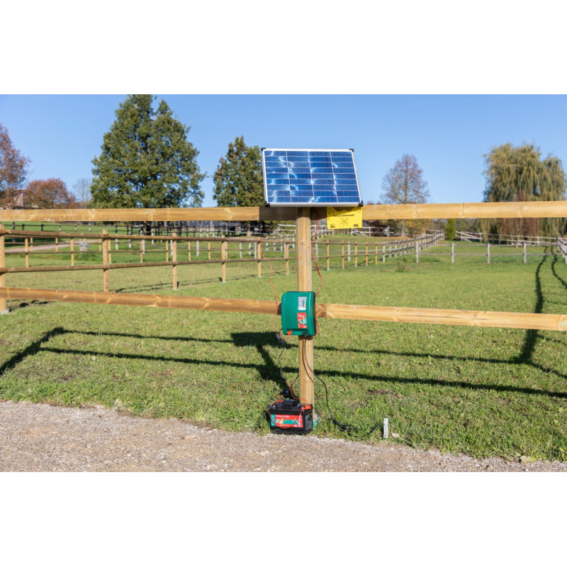 Panneau solaire 55 W avec régulateur de charge | Triangle Outillage