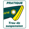 Serpe Italie 30 cm manche bi-matière Duopro | Leborgne