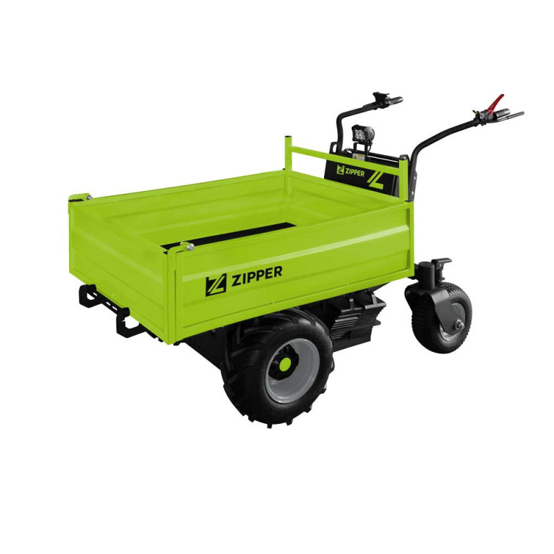 Dumper électrique 600 kg ZIPPER ZI-ED600 | Benne 220 L