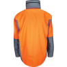 Veste déperlante et respirante orange