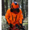 Veste déperlante et respirante orange