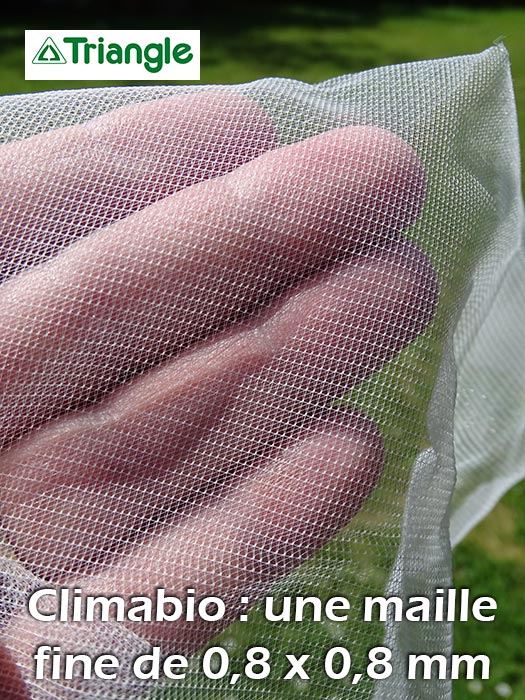 Climabio : une maille fine de 0.8 x 0.8 mm