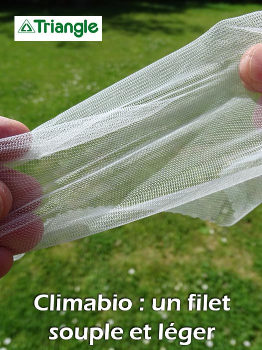 Climabio : un filet souple et léger