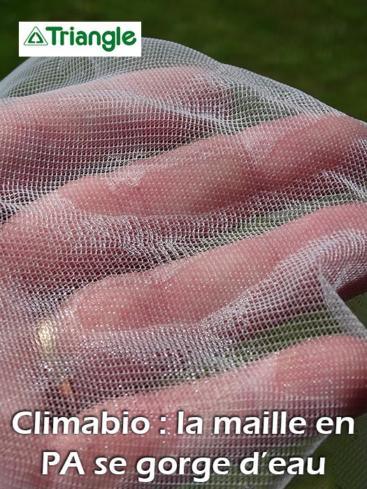 Climabion : la maille en PA se gorge d'eau