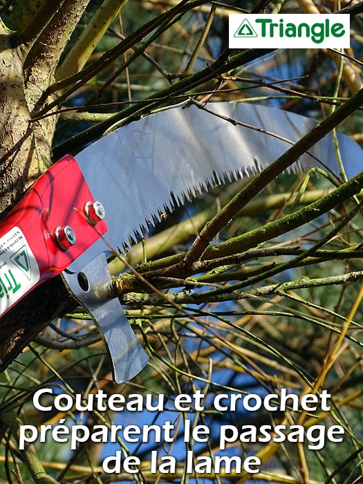 Couteau inférieur coupe-écorce